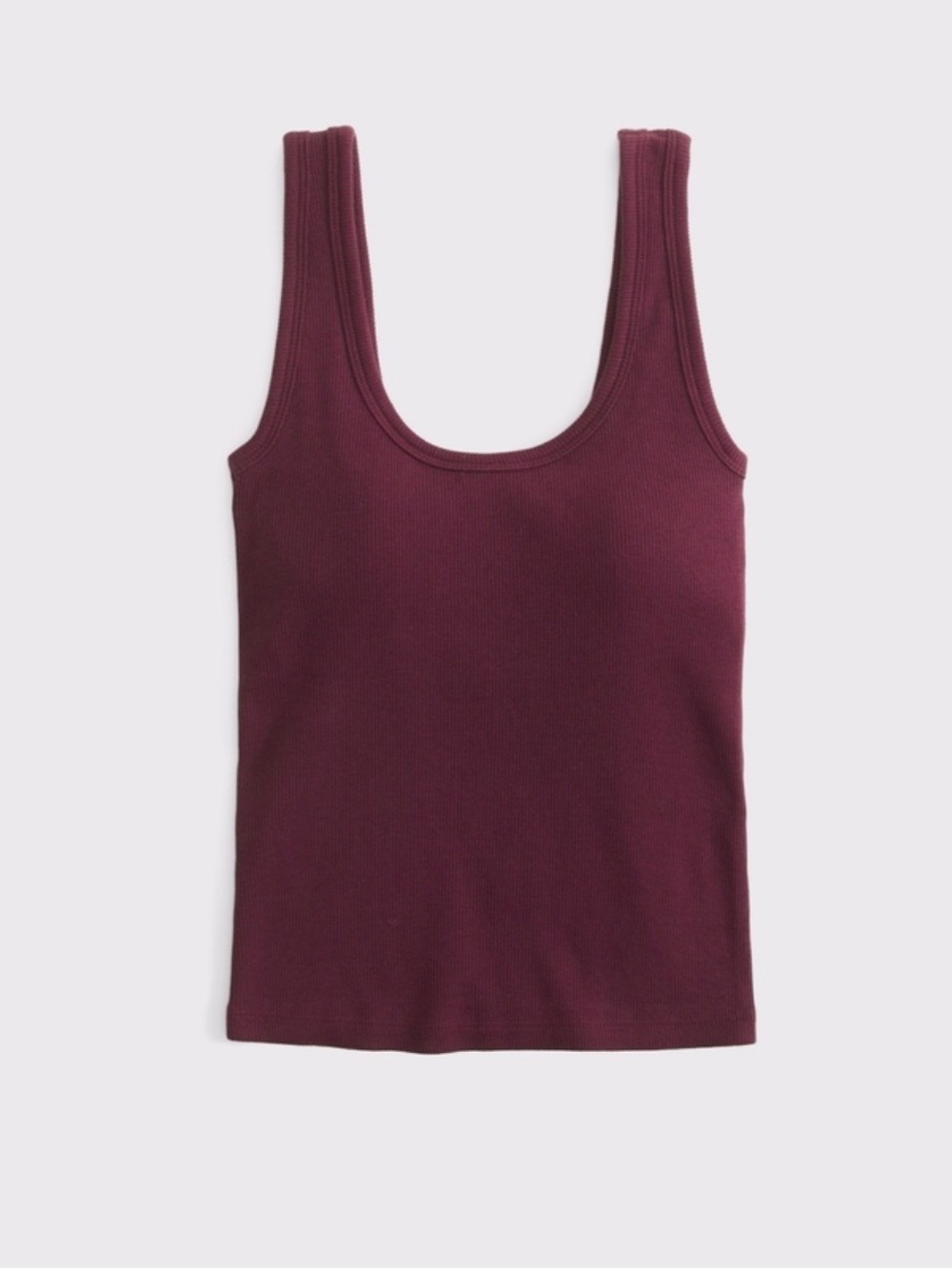 Bra-Free Rib Scoop Neck Tank - Picture 3 of 3